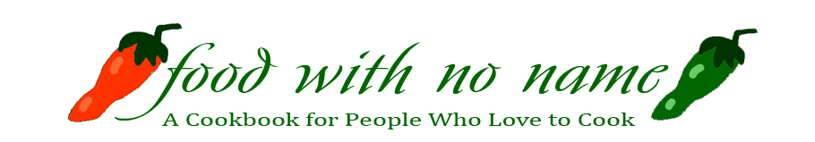Food With No Name - by Elaine Murphy
